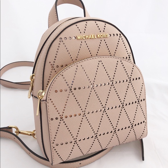 Michael Kors Abbey Mini BackpackBallet Pink Silver - Picture 3 of 8